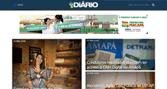 Desktop Screenshot of diariodoamapa.com.br